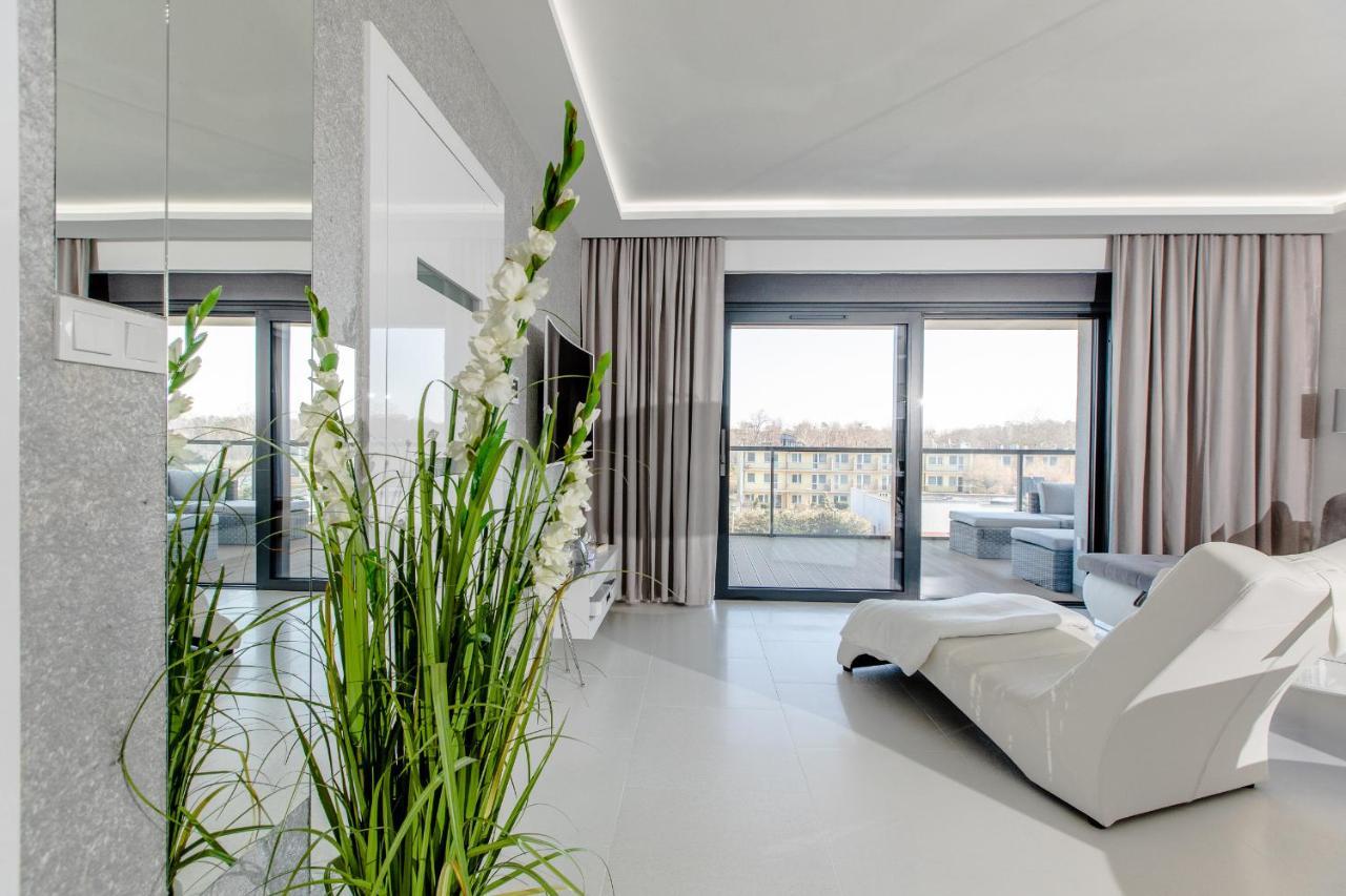 Apartament Luksusowy 23 Gardenia Dziwnow Z Widokiem Na Morze Epapartamenty Kültér fotó